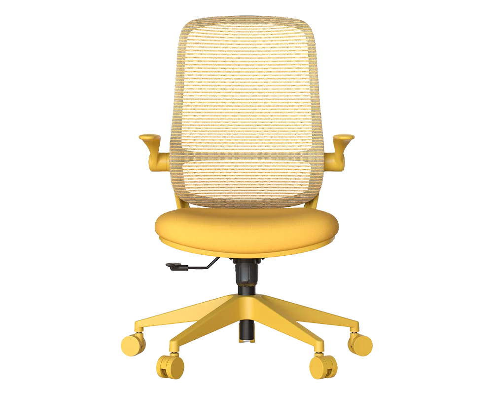 Офис стол Ергономичен стол ASTARA - жълт 2