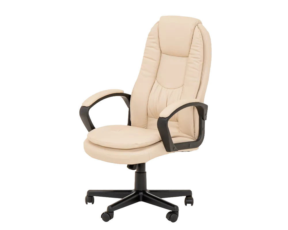 Офис стол Президентски офис стол Carmen 6682-1 - крем 3