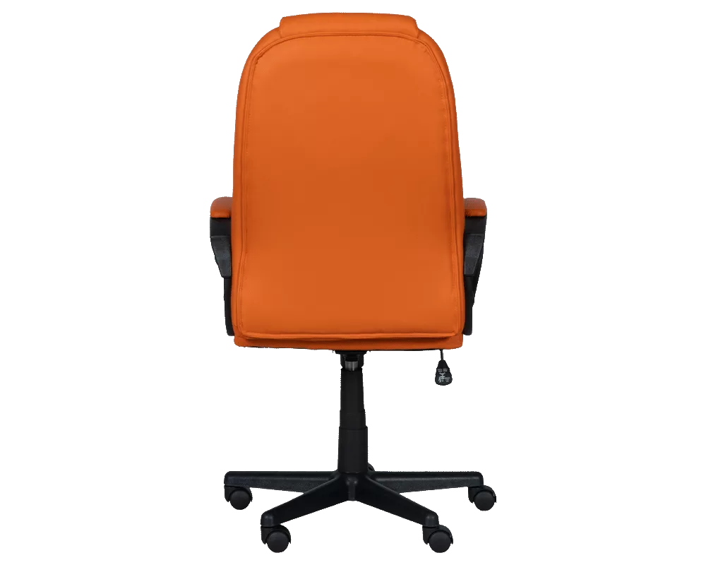 Офис стол Президентски офис стол Carmen 6682-1 - оранжев 4