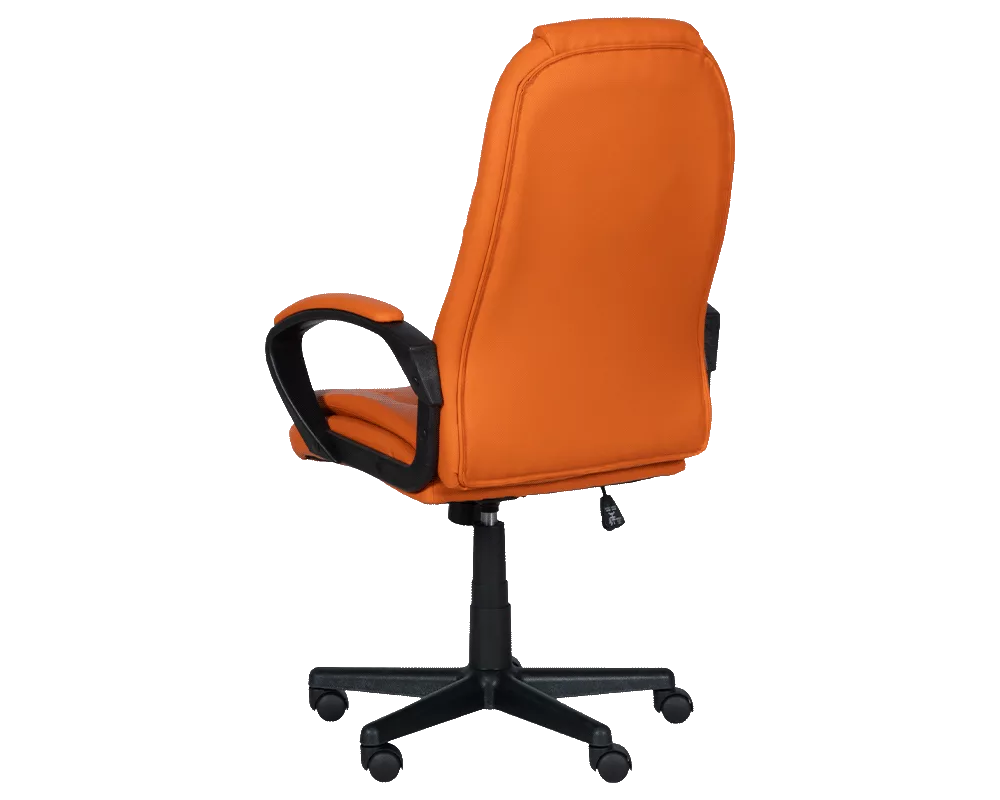 Офис стол Президентски офис стол Carmen 6682-1 - оранжев 7