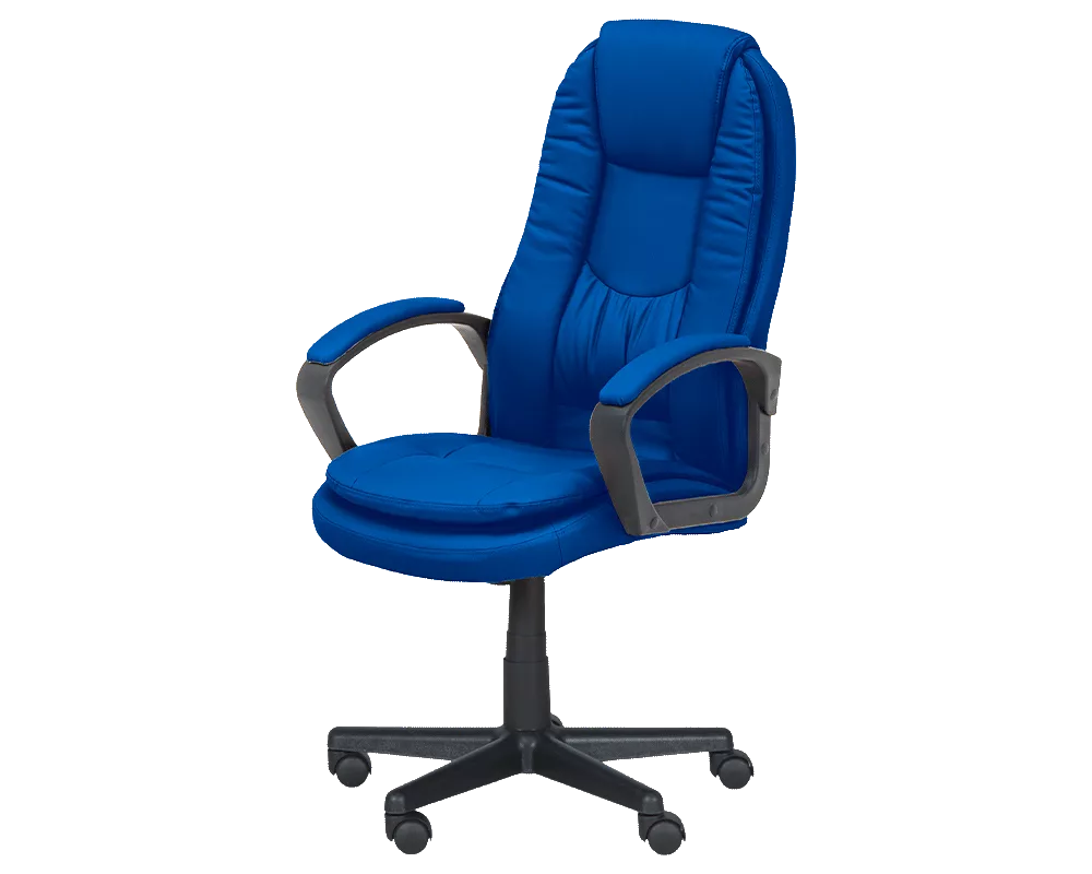 Офис стол Президентски офис стол Carmen 6682-1 - син 3