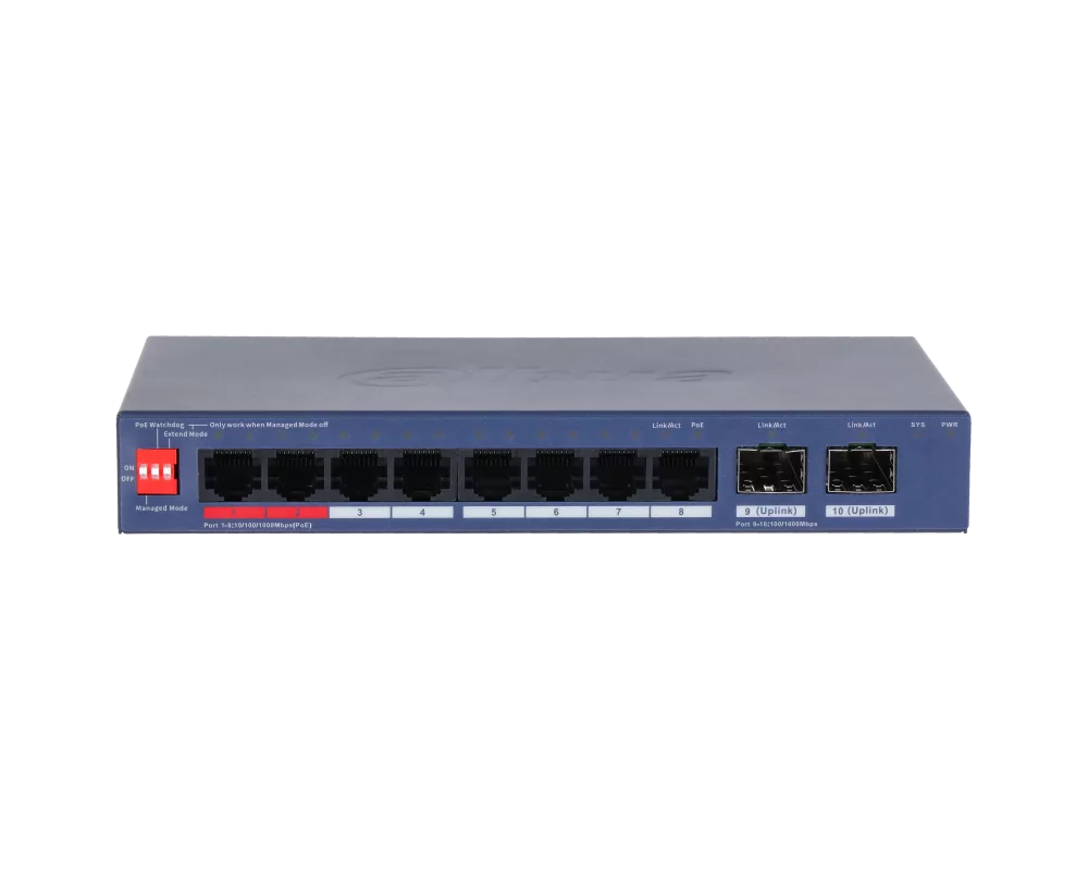 Switch (Комутатор) Суич Dahua CS4210-8GT-110 2