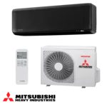 <span>Климатик</span> Mitsubishi Heavy Industries SRK 25 ZT-WFB + SRC 25 ZT-W - черен <span class='catalog-num-in-name'>2510423_1</span> - 