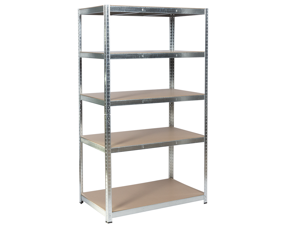 Метален шкаф Метален стелаж Carmen CR-1018 - 180х100х60 см, до 200 кг на рафт - цинк Метален шкаф Метален стелаж Carmen CR-1018 - 180х100х60 см, до 200 кг на рафт - цинк