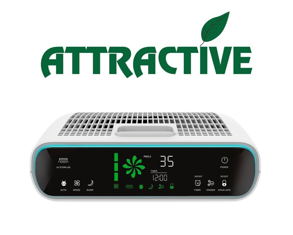 Пречиствател на въздух Attractive Oberon 320 WiFi (до 40-60 м2) - Пречиствател за въздух 6