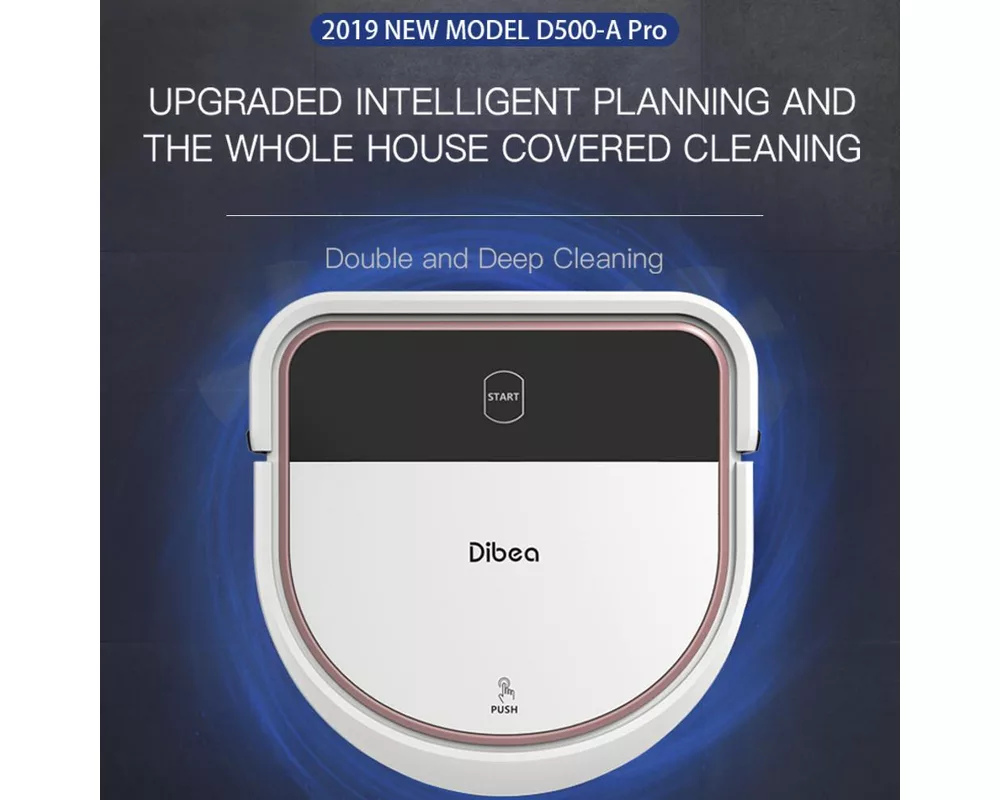 Смарт прахосмукачка DIBEA D500 4