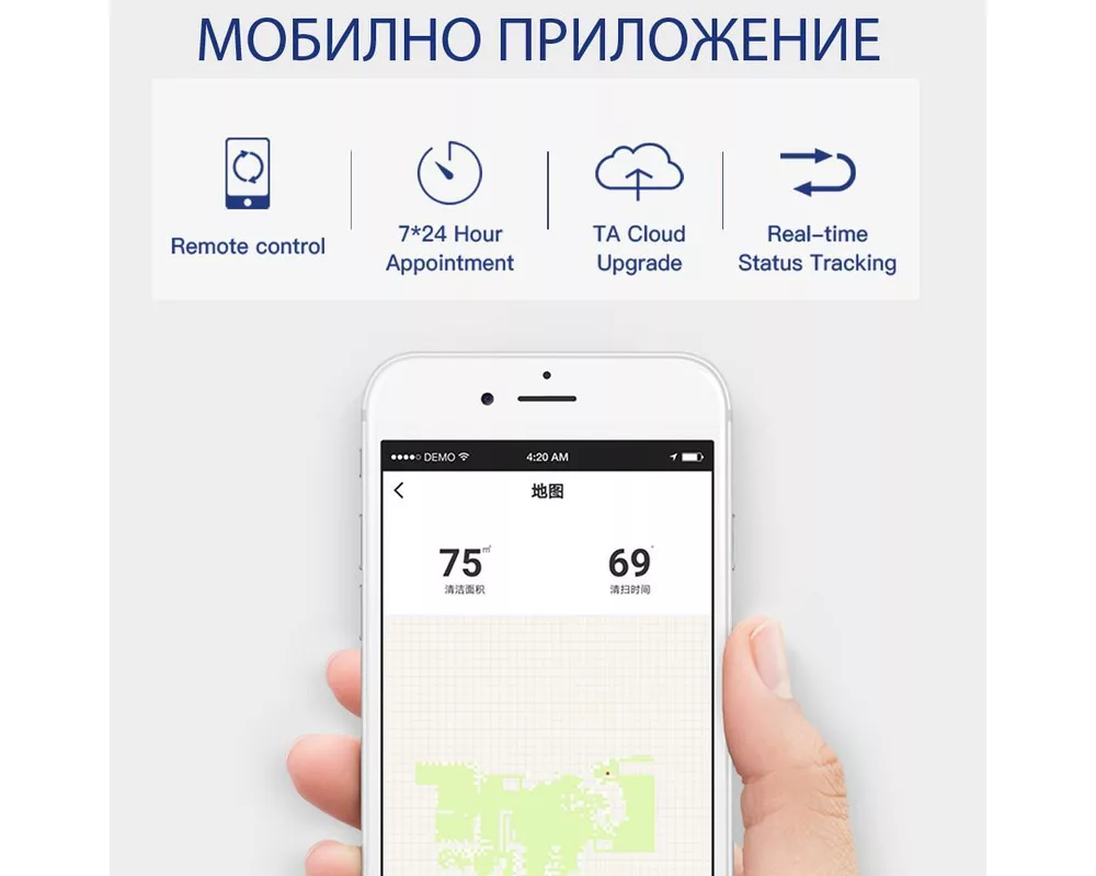 Смарт прахосмукачка DIBEA D500 6