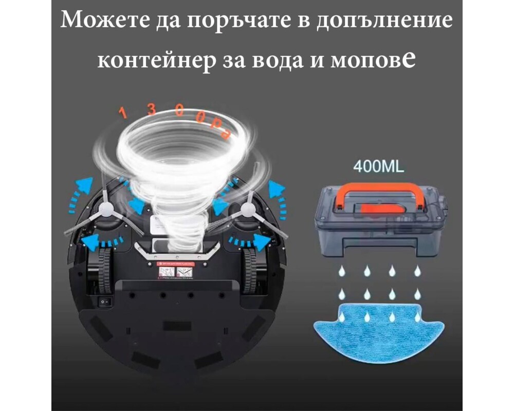 Смарт прахосмукачка AMIGO (IseeLife) (цвят розово злато) 3