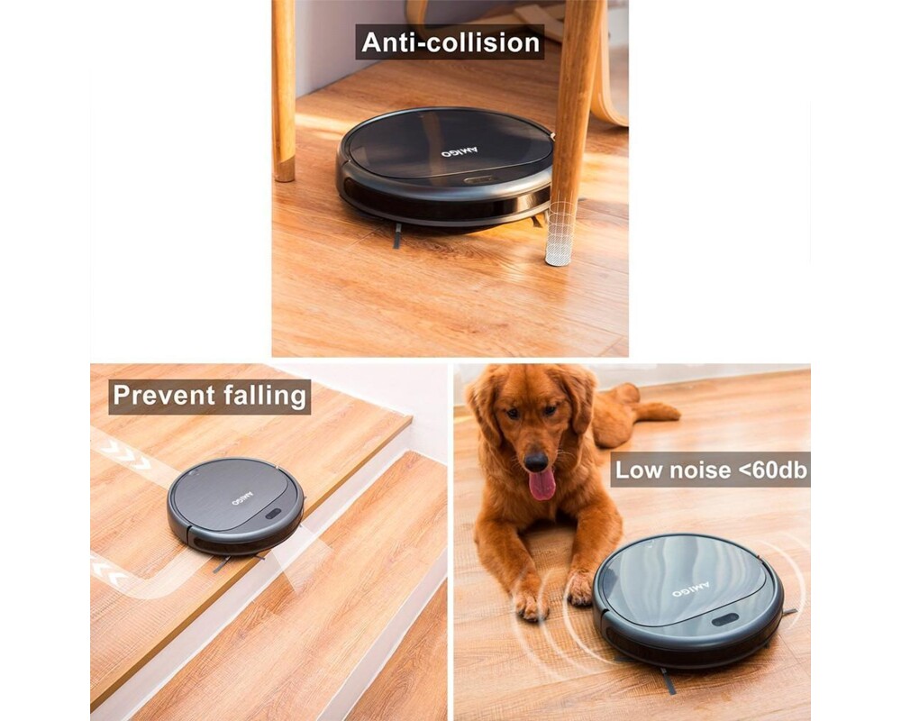 Смарт прахосмукачка AMIGO (IseeLife) (цвят розово злато) 9