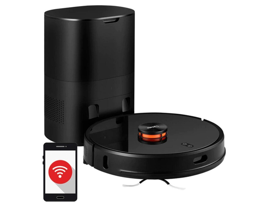 Смарт прахосмукачка Xiaomi LYDSTO R1 Pro с автоматичен контейнер за отпадъци (черен) 11