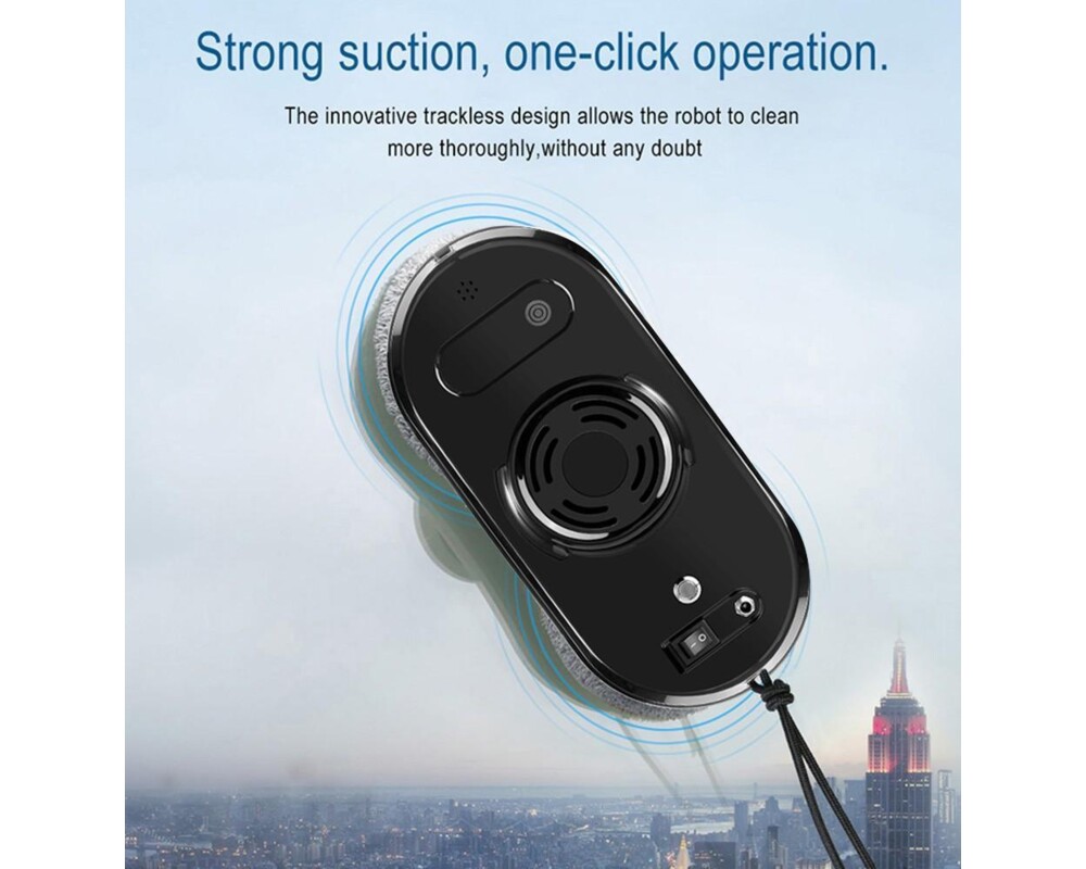 Уред за почистване на прозорец Glassbot CRYSTAL (черен) 5