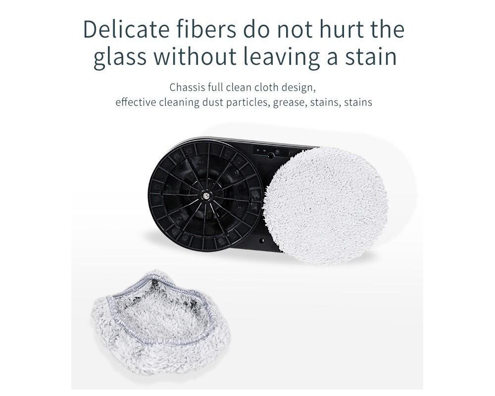 Уред за почистване на прозорец Glassbot CRYSTAL (черен) 4