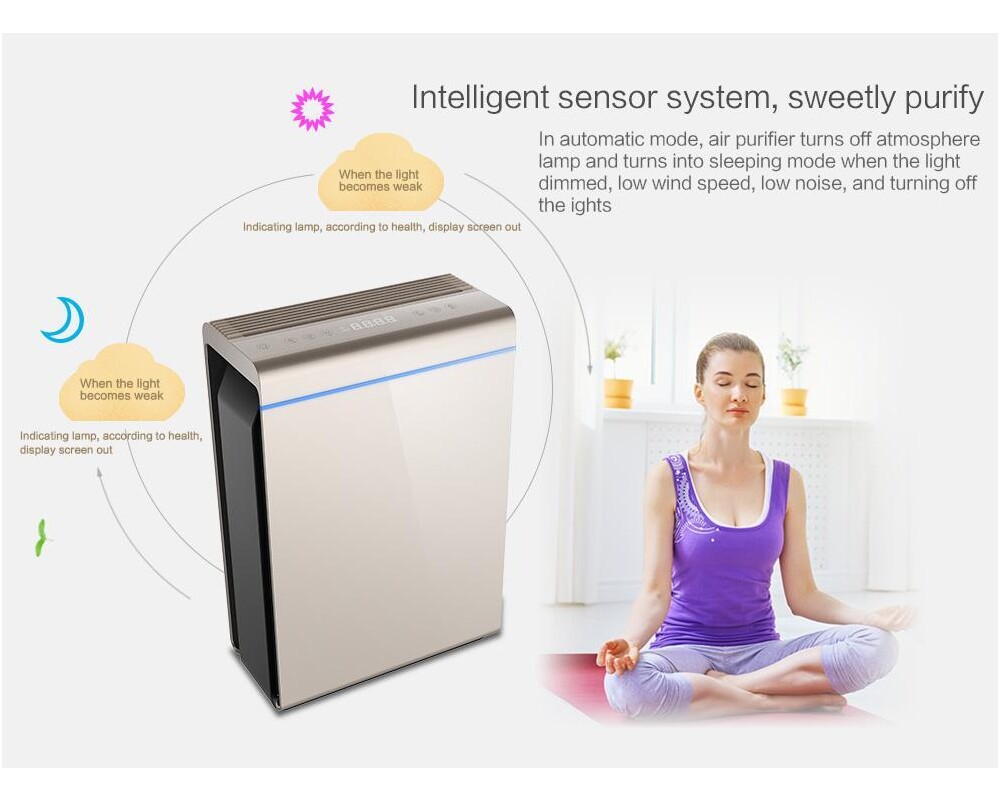 Пречиствател на въздух Attractive Oberon 350 WiFi (до 45-65 м2) - Пречиствател за въздух 12