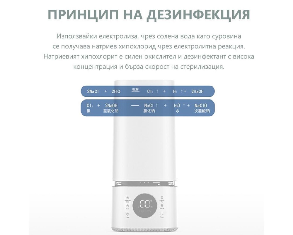 Овлажнител на въздуха Овлажнител и стерилизатор за въздух BREEZE 16
