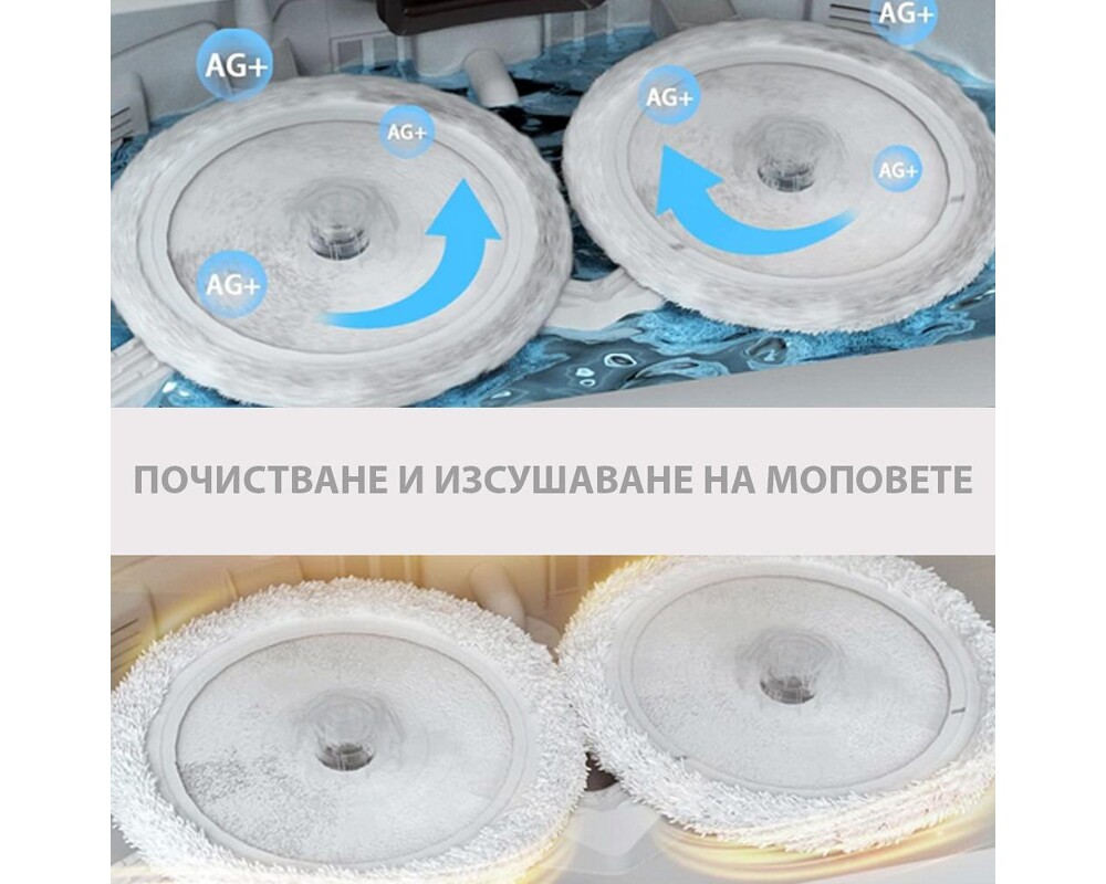 Смарт прахосмукачка Xiaomi Lydsto W2 с автоматична станция  10