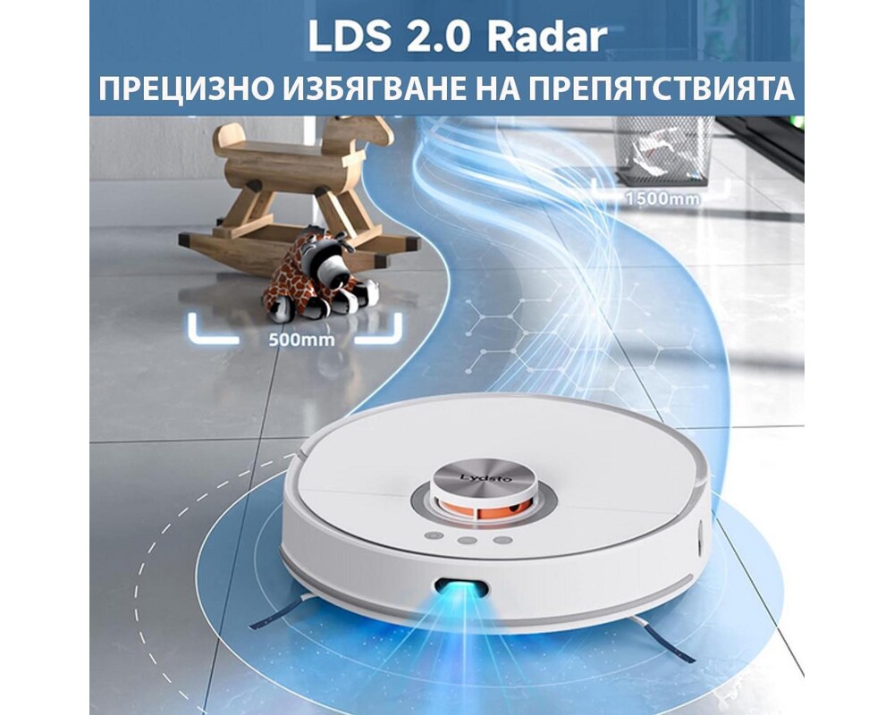 Смарт прахосмукачка Xiaomi Lydsto W2 с автоматична станция  7