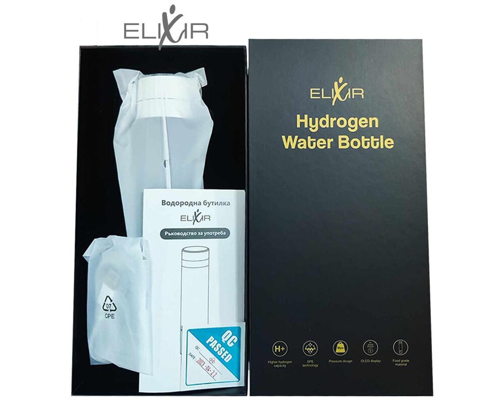Пречиствател за вода Бутилка за водородна вода Elixir 16
