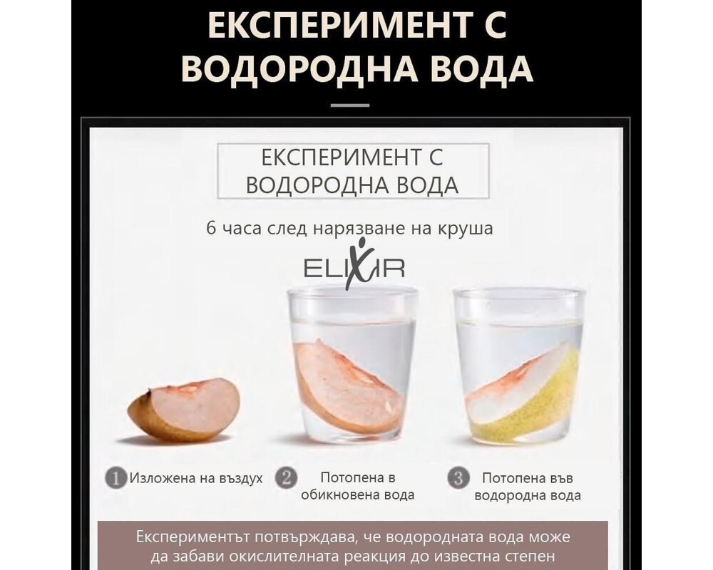 Пречиствател за вода Кана за водородна вода Elixir 13