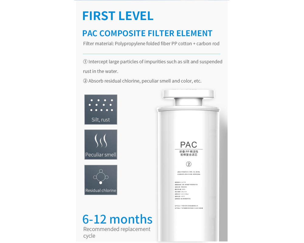 Пречиствател за вода Диспенсър за пречистване, затопляне и охлаждане на вода с многостепенна филтрация ELIXIR Pro 15