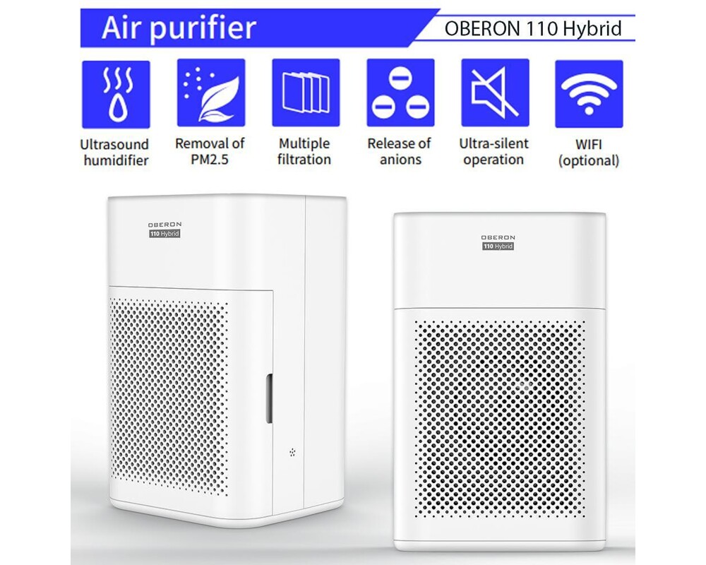 Овлажнител на въздуха Oberon 110 HYBRID (до 15 м2) - 2
