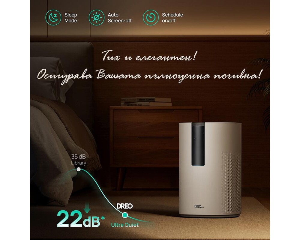 Пречиствател на въздух Пречиствател за въздух DREO Macro 605S (до 17-20 м2) 9