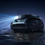 Робот за басейн Безкабелен робот за басейни Wybot C2 Pro Vision, Двойна филтрация, Почиства до 180 мин/200 м2, AI камера за откриване на замърсявания 5