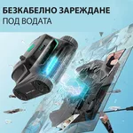 Робот за басейн Безкабелен робот за басейни със зарядна станция Wybot S2 Pro, Двойна филтрация, Почиства до 210 мин/300 м2 5