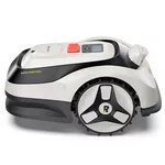 Косачка PRE-ORDER   робот с гараж, без ограничителен кабел и антена RoboUp Racoon 2 SE - до 600 м2 с подарък  резервни ножчета 10