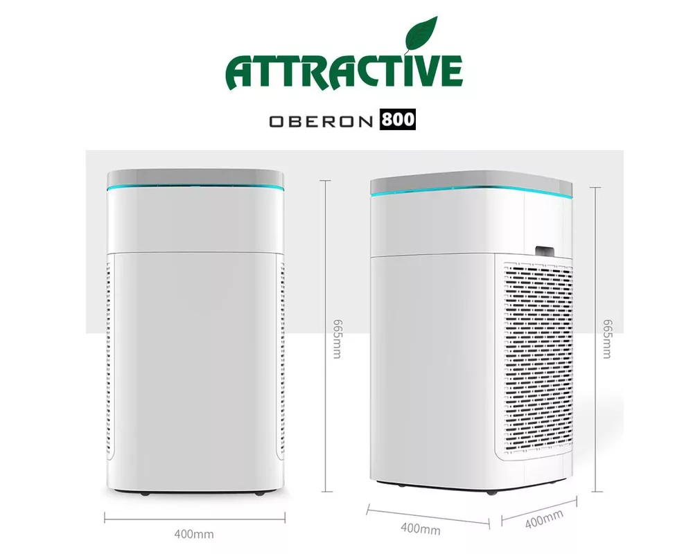 Пречиствател на въздух Oberon 800 WiFi, дизайн C (до 96 м2) - Пречиствател за въздух 9