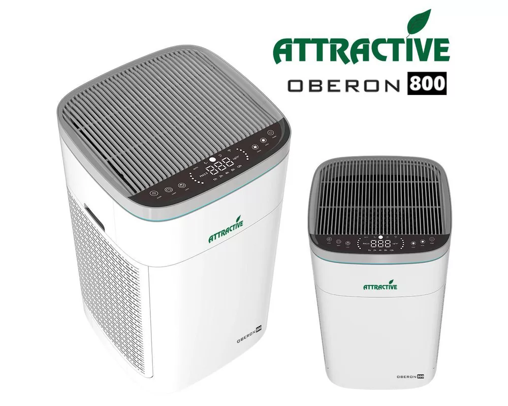 Пречиствател на въздух Oberon 800 WiFi, дизайн C (до 96 м2) - Пречиствател за въздух 10