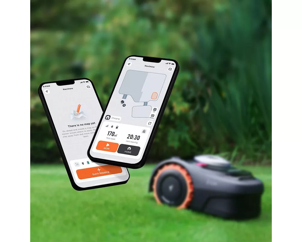 Косачка   робот без ограничителен кабел SEGWAY NAVIMOW i108E - до 800 кв.м. + безплатен 4G модул 5
