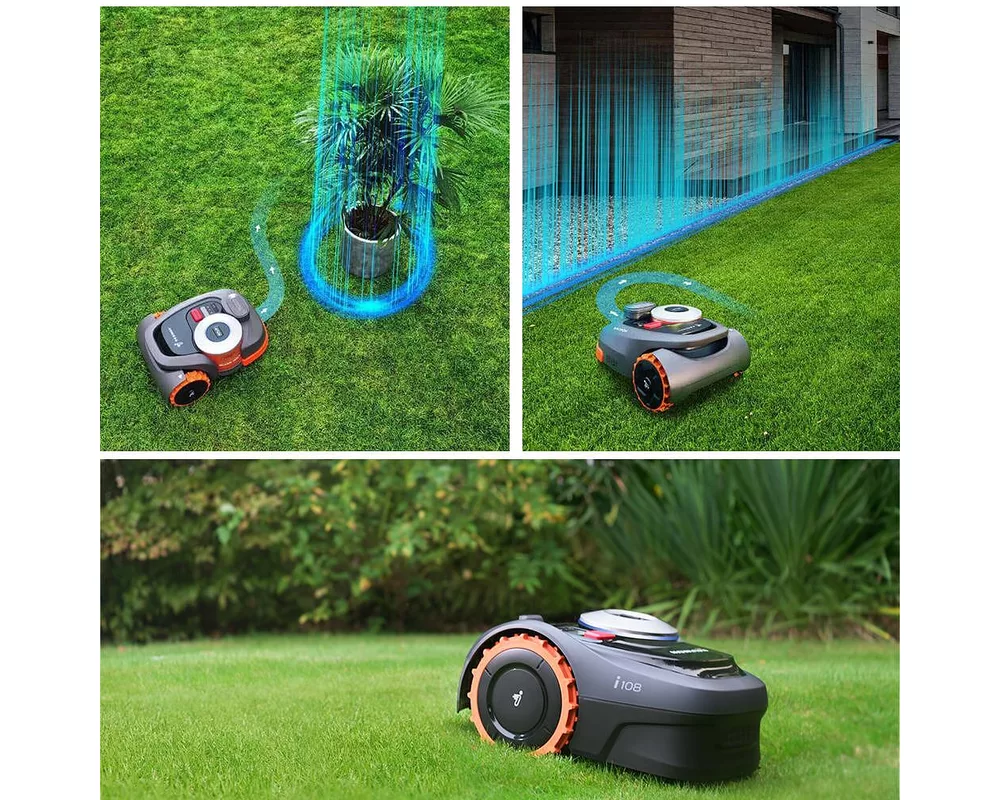 Косачка   робот без ограничителен кабел SEGWAY NAVIMOW i108E - до 800 кв.м. + безплатен 4G модул 8