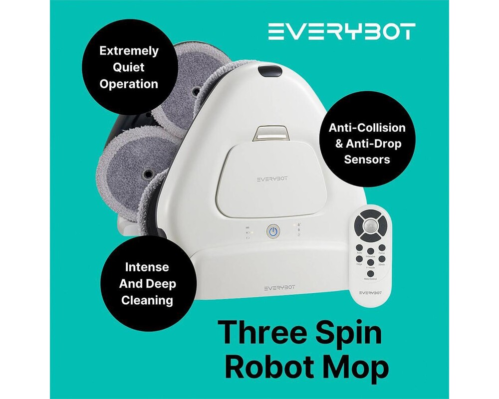 Електрически моп Everybot TS300 - Роботизирана подомиячка 14 Електрически моп Everybot TS300 - Роботизирана подомиячка 14