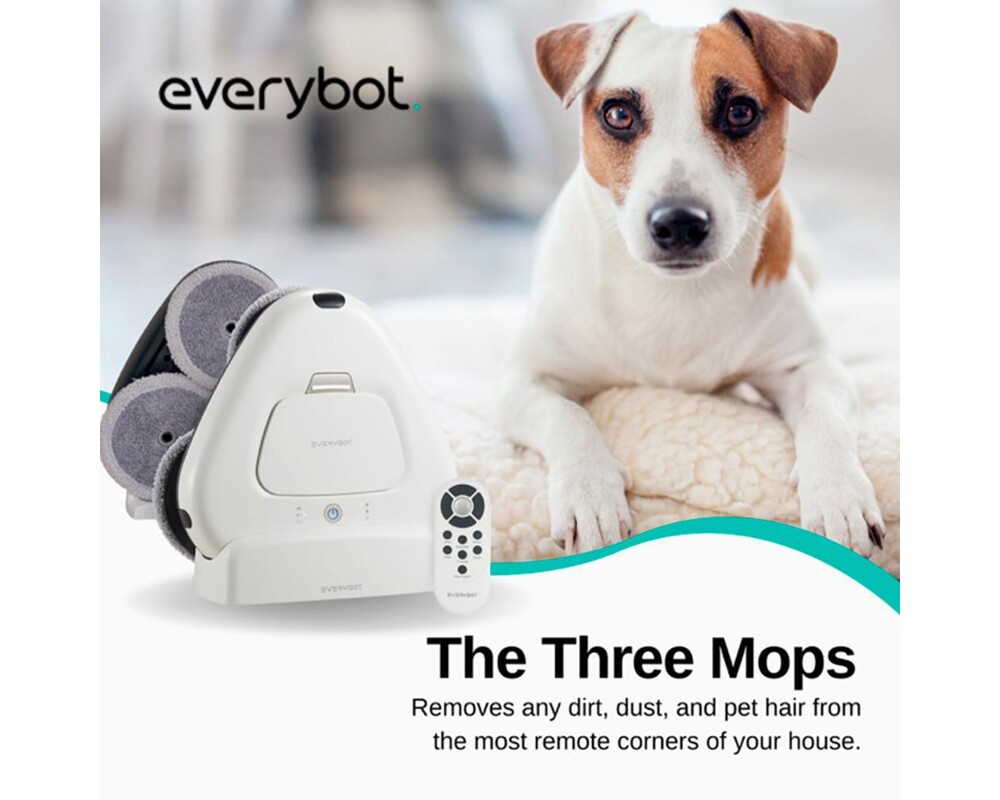 Електрически моп Everybot TS300 - Роботизирана подомиячка 8 Електрически моп Everybot TS300 - Роботизирана подомиячка 8