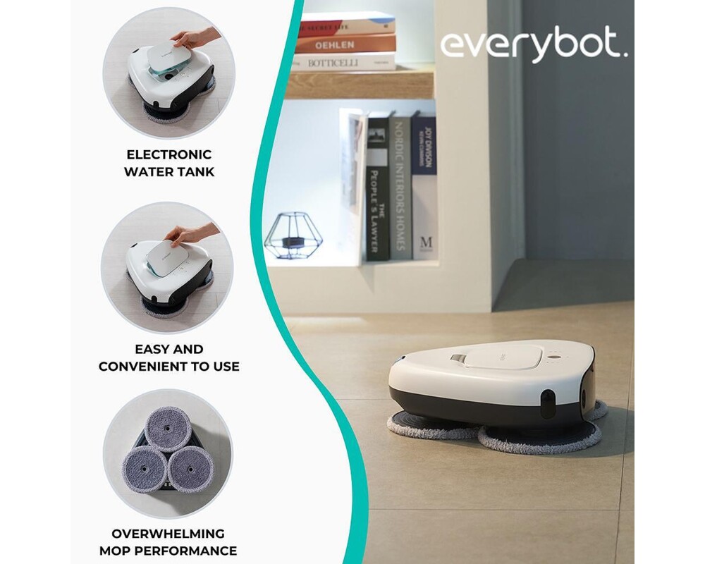 Електрически моп Everybot TS300 - Роботизирана подомиячка 13 Електрически моп Everybot TS300 - Роботизирана подомиячка 13