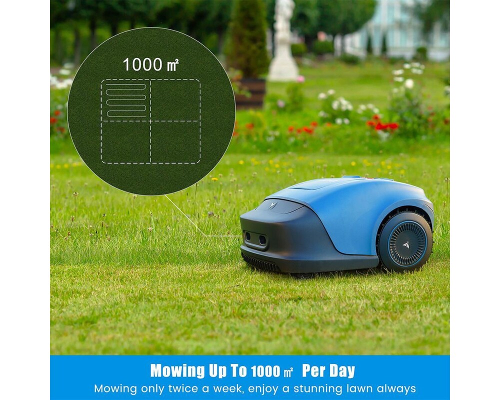 Косачка HOOKII Neomow S WiFi + 4G - За площи до 1000 кв.м. 24 Косачка HOOKII Neomow S WiFi + 4G - За площи до 1000 кв.м. 24