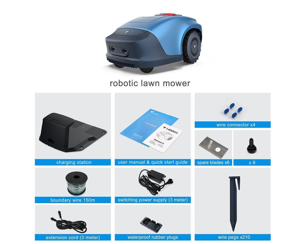 Косачка HOOKII Neomow S WiFi + 4G - За площи до 1000 кв.м. 20 Косачка HOOKII Neomow S WiFi + 4G - За площи до 1000 кв.м. 20