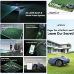 Косачка Робот   без ограничителен кабел HOOKII Neomow X Pro - до 6000 кв.м. 16 Косачка Робот   без ограничителен кабел HOOKII Neomow X Pro - до 6000 кв.м. 16