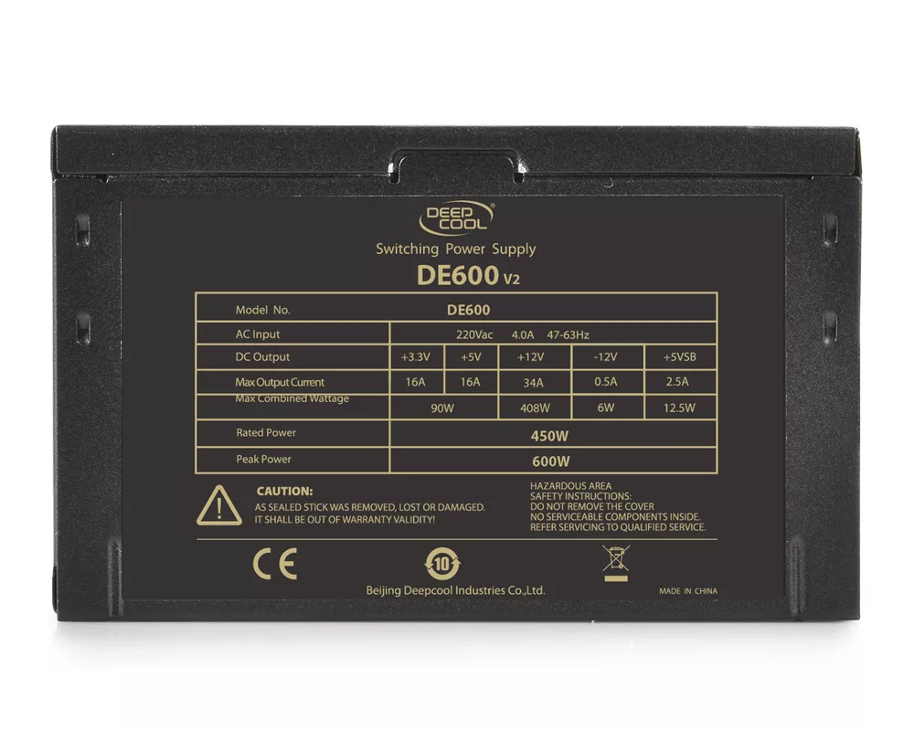 Захранване DeepCool DE600 V2 6