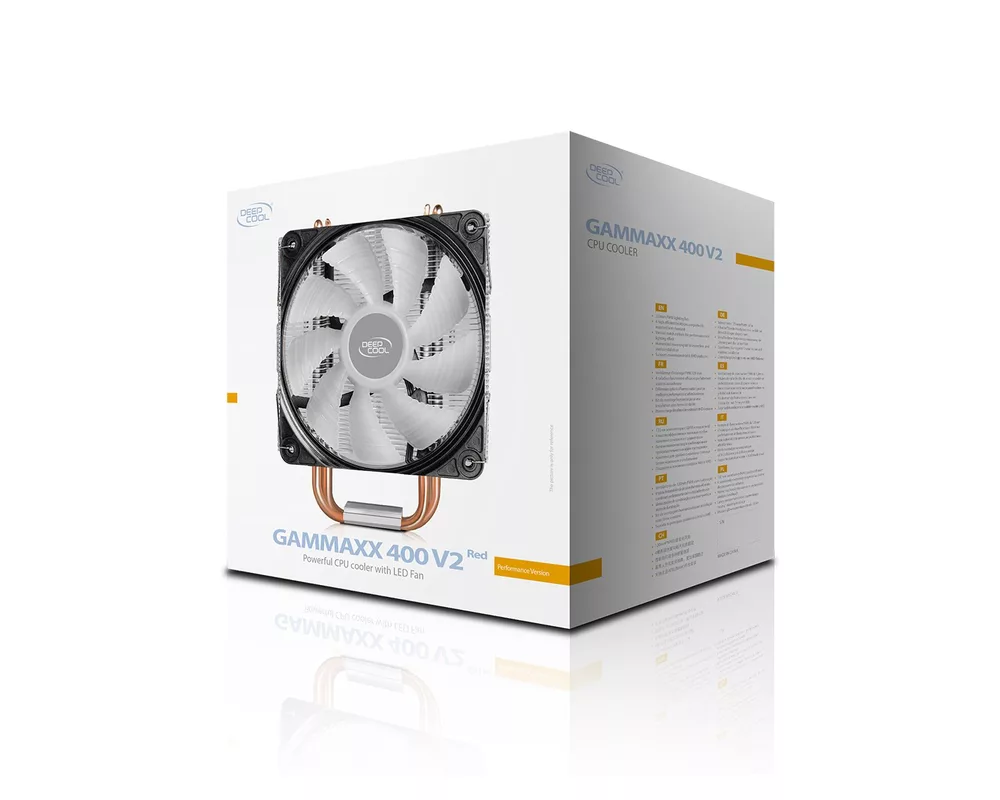 Охладител за процесор DeepCool GAMMAXX 400 V2 RED 1151/1366/AM... 15