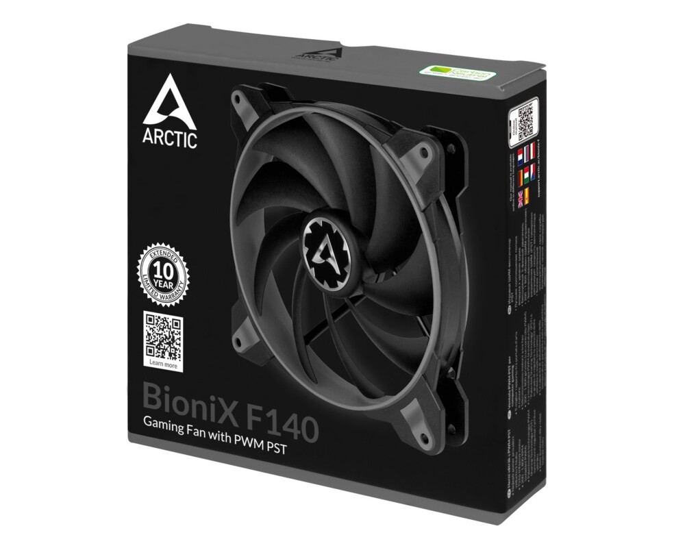Вентилатор ARCTIC BioniX F140 Grey 140mm 9
