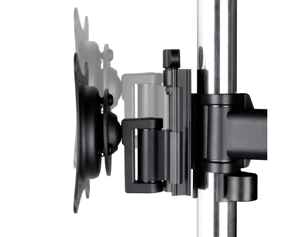 Стойка за 3 монитора ARCTIC Z3 Pro (Gen 3), за бюро, USB 3.2 Gen 1 хъб, Черна 15