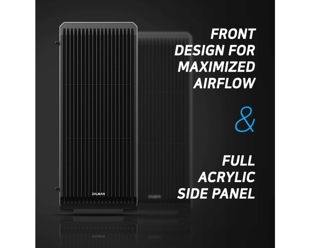 Кутия ZALMAN S2 ATX mid tower 6