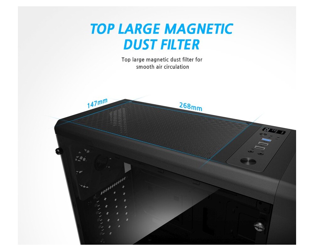 Кутия ZALMAN S2 ATX mid tower 10