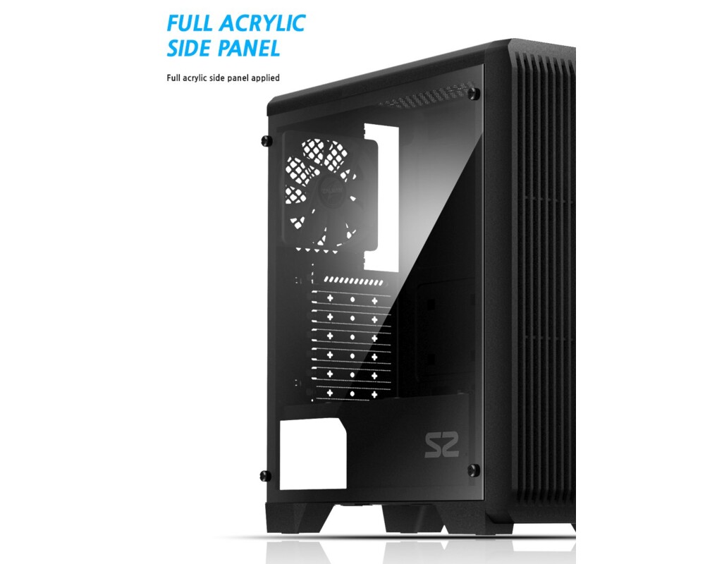 Кутия ZALMAN S2 ATX mid tower 7