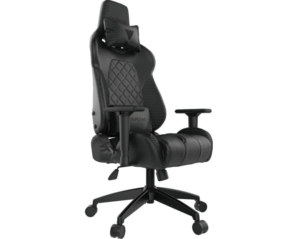 Геймърски стол Gamdias - ACHILLES E1-L Black RGB 4