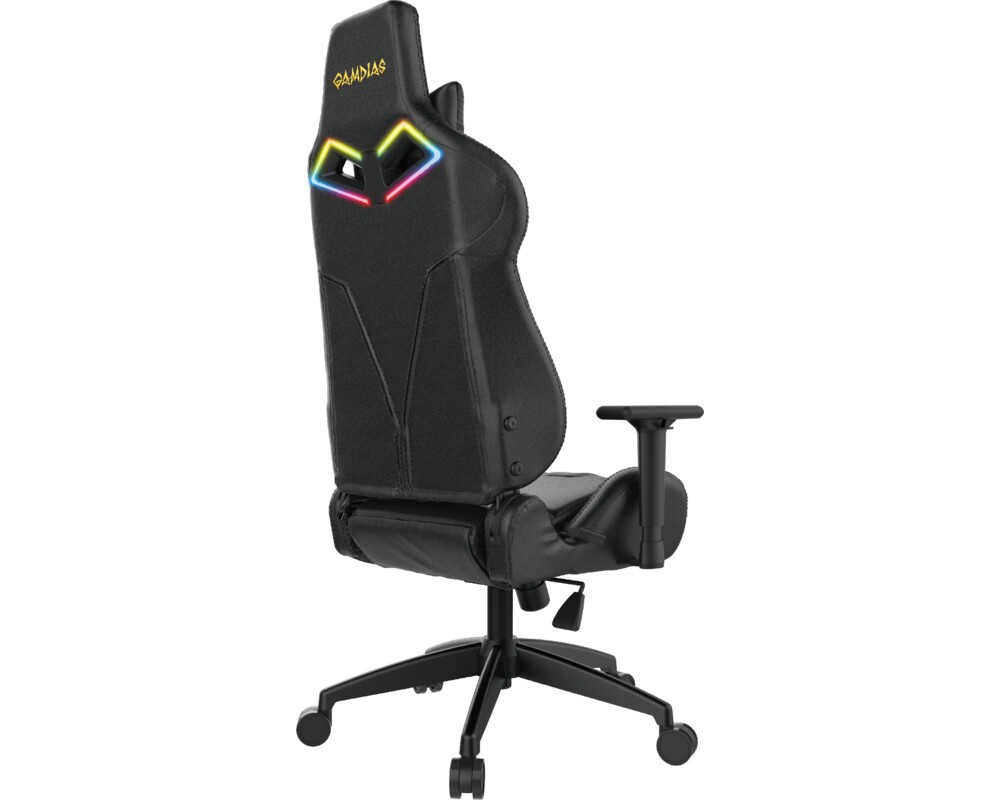 Геймърски стол Gamdias - ACHILLES E1-L Black RGB 6