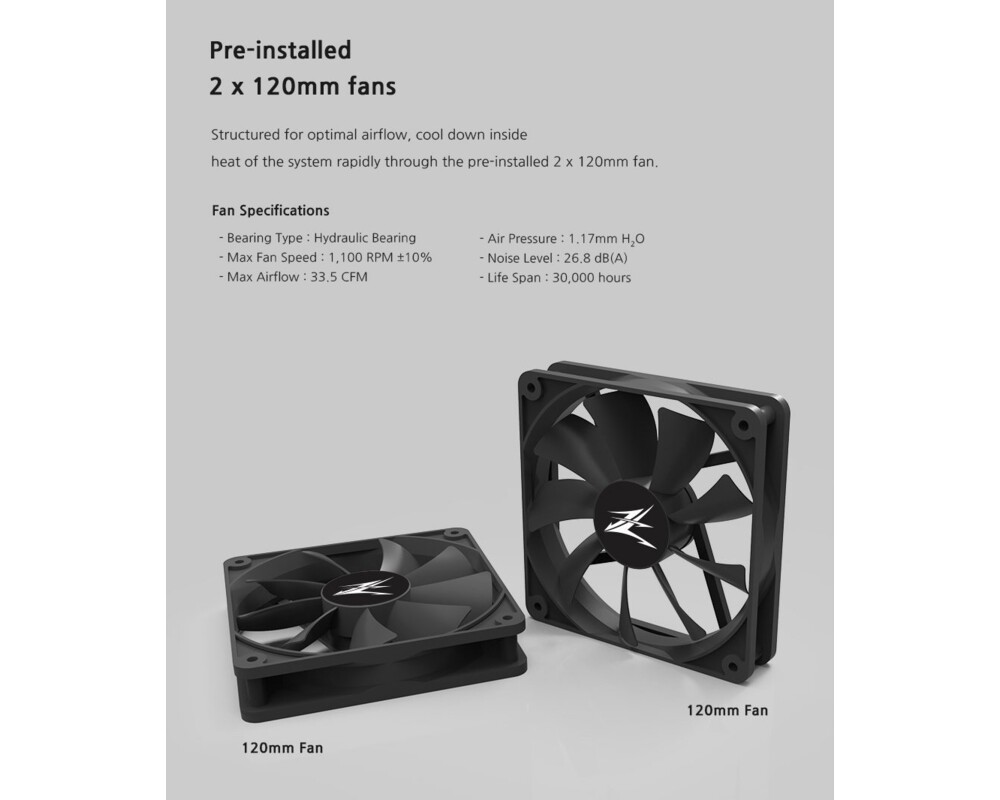 Кутия Zalman ATX - T7 - Black 5