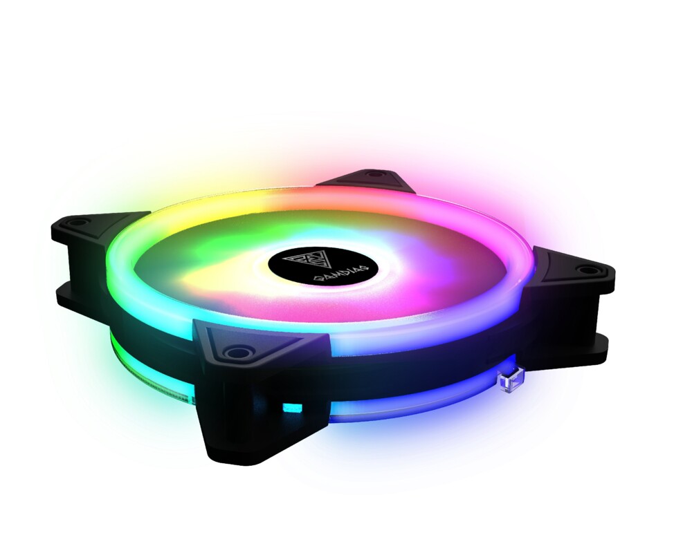 Вентилатор Gamdias 120mm aRGB - AEOLUS M2-1201 - Tr... 4