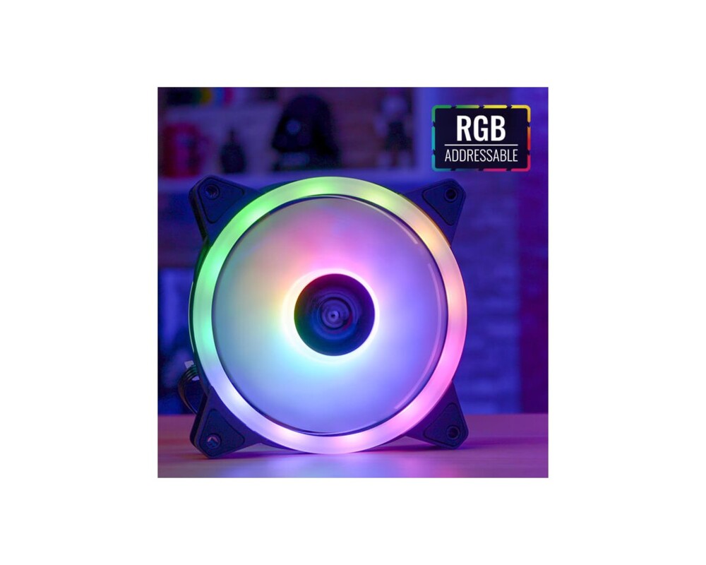 Вентилатор AeroCool 120 mm - Duo 12 - Addressable R... 2